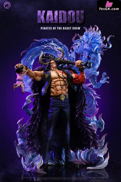 One Piece Wano Country Leather Jacket Kaido pop GK Statue - C2 Studio [Pre-Order] - Deposit / B: High-Effect Edition