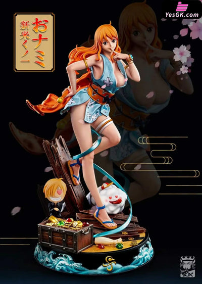 One Piece Wano Country Nami Resin Statue - Box Studio [In Stock] Onepiece
