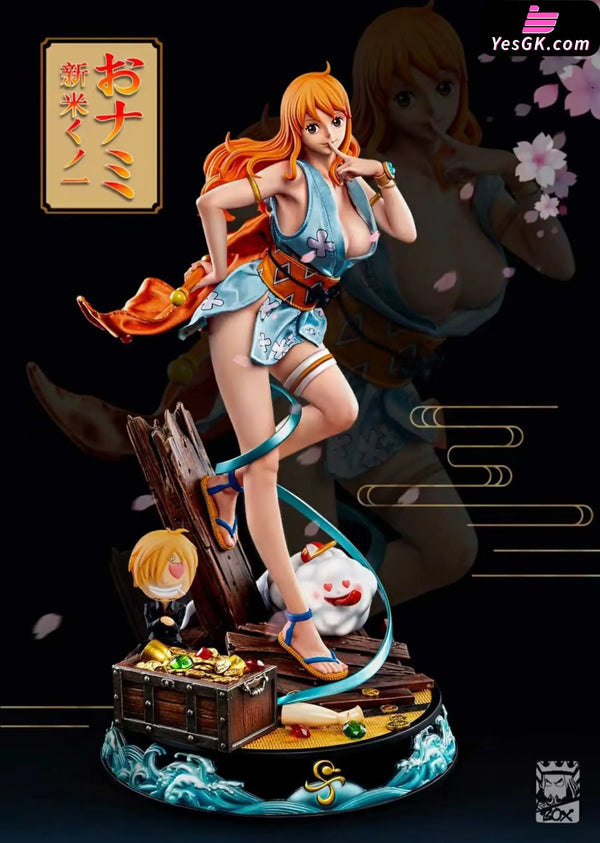 One Piece Wano Country Nami Resin Statue - Box Studio [In Stock] Onepiece