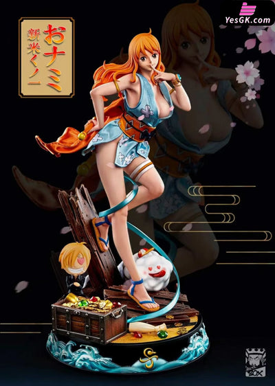 One Piece Wano Country Nami Resin Statue - Box Studio [In Stock] Onepiece