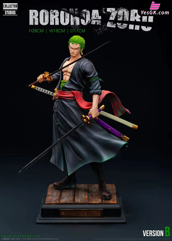 One Piece Wano Country Onigashima Zoro GK Statue - COLLECTOR Studio [Pre-Order] - Deposit / B Version - One Piece