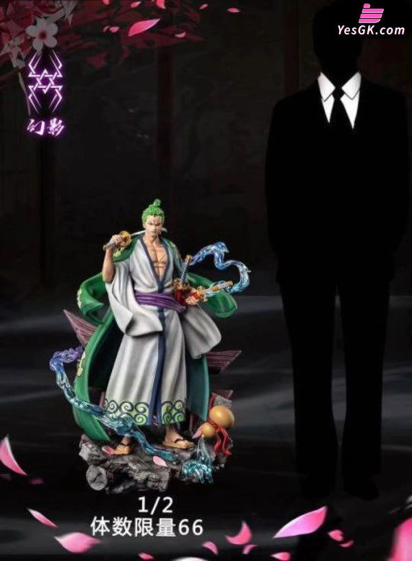 One Piece Wano Country Roronoa Zoro GK Statue - YU Studio [In-Stock] - One Piece