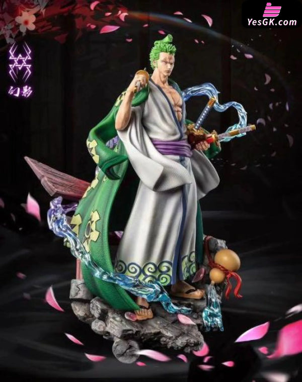 One Piece Wano Country Roronoa Zoro GK Statue - YU Studio [In-Stock] - One Piece