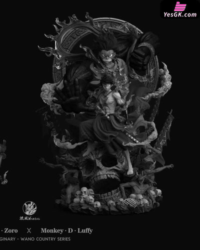 One Piece Wano Country Series Monkey·D· Luffy 1/6 GK Statue - Ventus studio [In-Stock] Full Payment One Piece