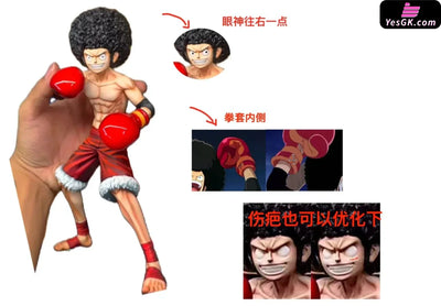 One Piece Water 7 Arc #1 Afro Luffy pop GK Statue - GOLD x GHOST Studio [Pre-Order] One Piece