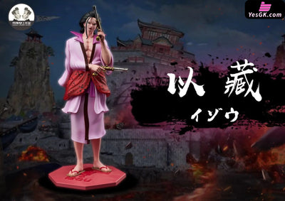 One Piece Whitebeard 16 Captains Series #10 Izou + #11 Blenheim Resin Statue - Clone Studio