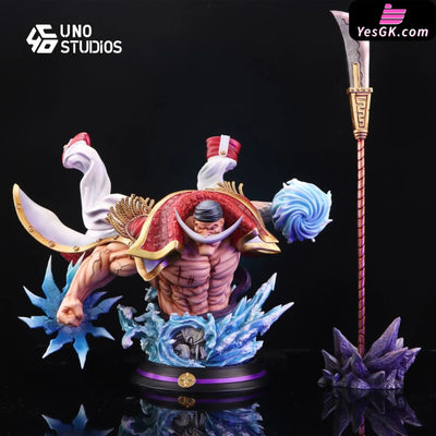 One Piece Whitebeard Desk ornament Bust 1/4 GK Statue - UNO Studio [Pre-Order] Deposit / A Version:Transparent Color