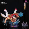 One Piece Whitebeard Desk ornament Bust 1/4 GK Statue - UNO Studio [Pre-Order] Deposit / B Version:Solid Color One Piece
