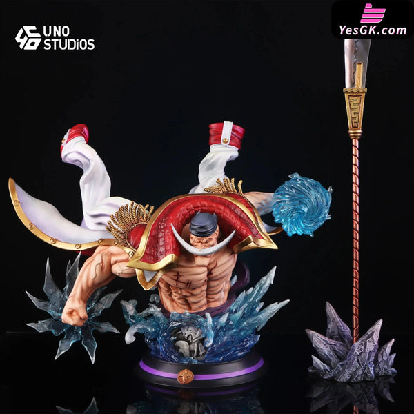 One Piece Whitebeard Desk ornament Bust 1/4 GK Statue - UNO Studio [Pre-Order] Deposit / B Version:Solid Color One Piece