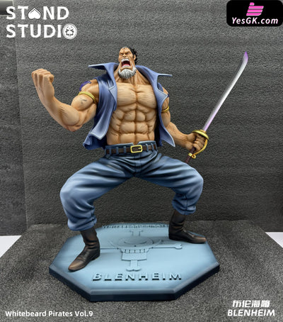 One Piece Whitebeard Pirates 09 Blenheim GK Statue - Stand Studio [Pre-Order] Deposit One Piece