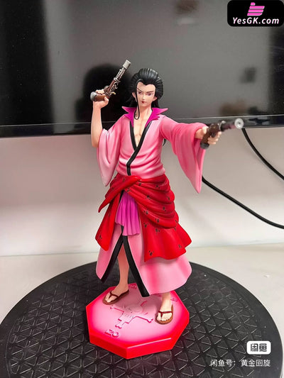 One Piece Whitebeard Pirates #10 Izou GK Statue - Stand Studio [In-Stock] - Full Payment - One Piece