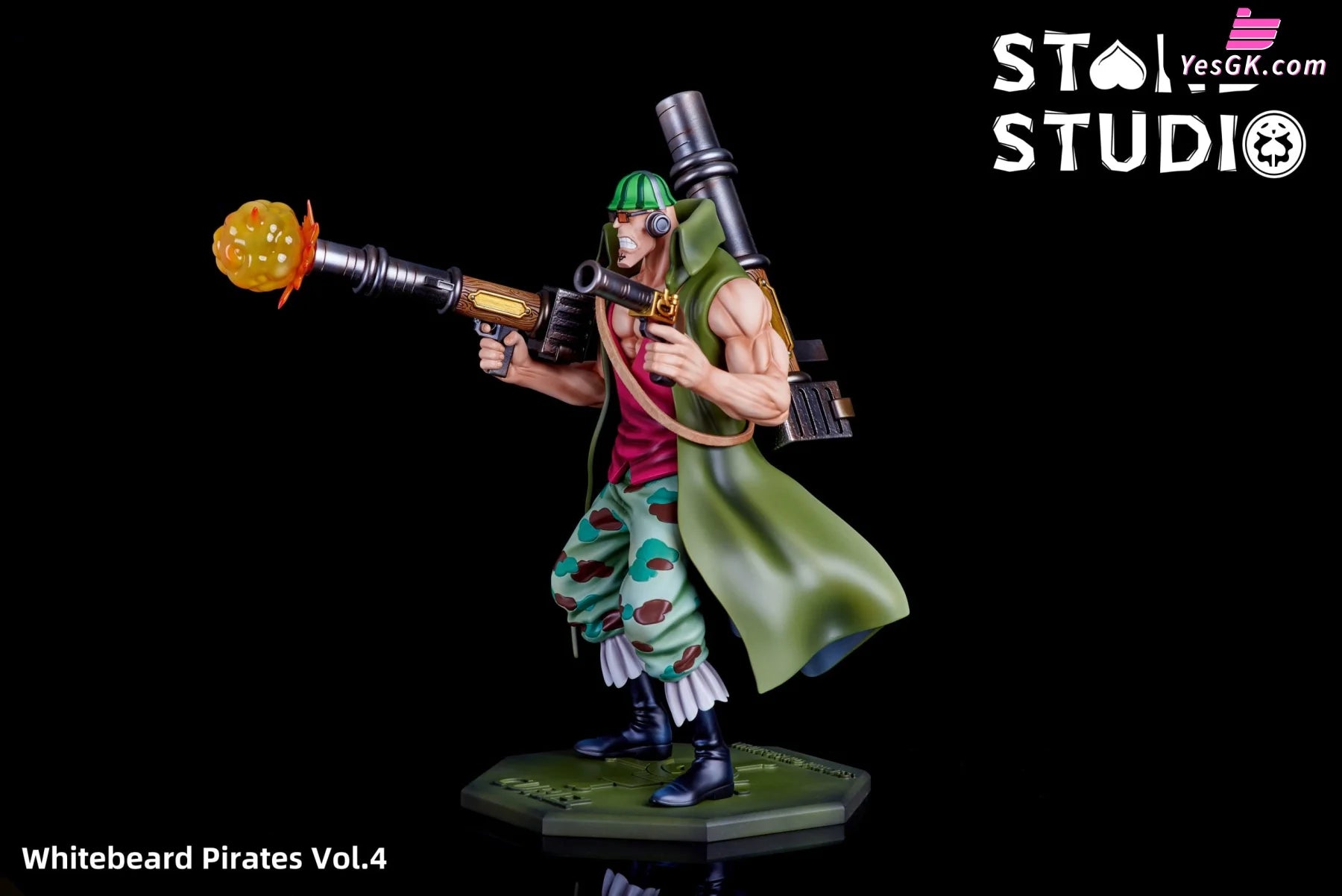 One Piece Whitebeard Pirates #4 Curiel Statue - Stand Studio [Pre-Order]