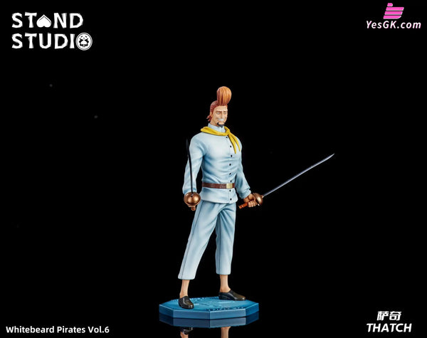 One Piece Whitebeard Pirates #6 4Th Division Commander Thatch Gk Statue - Stand Studio [Pre-Order]