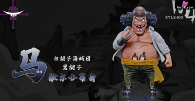 One Piece Whitebeard Pirates #9 Young Blackbeard In White Statue - M4 Studio [Pre-Order]