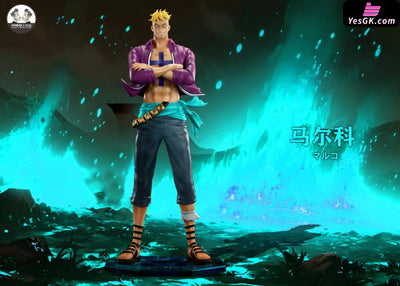 One Piece Whitebeard Pirates Captain Series 015 Marco 016 Portgas D. Ace GK Statue - Clone Studio [Pre-Order] Full