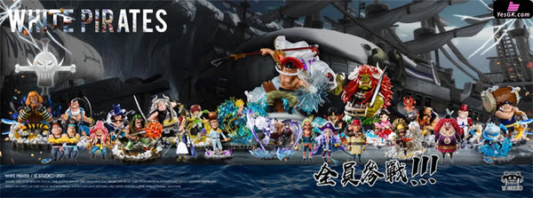 One Piece Whitebeard Pirates Decalvan Brothers Resin Statue - Yz Studio [Pre-Order Closed]
