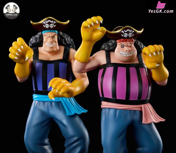 One Piece Whitebeard Pirates Decalvan Brothers Statue - Clone Studio
