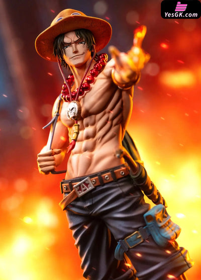 One Piece Whitebeard Pirates Portgas D Ace pop GK Statue - Domination Studio [Pre-Order] One Piece