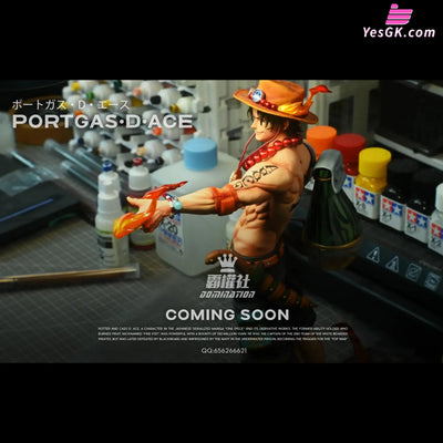 One Piece Whitebeard Pirates Portgas D Ace pop GK Statue - Domination Studio [Pre-Order] One Piece