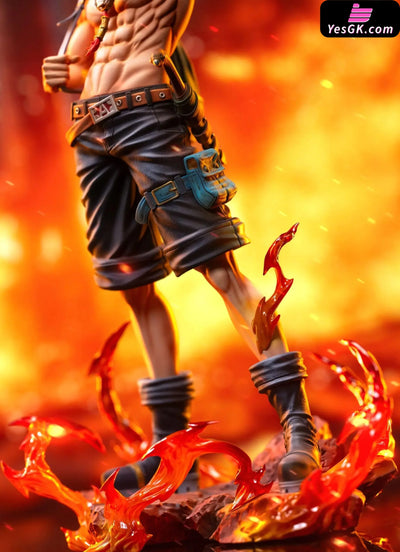 One Piece Whitebeard Pirates Portgas D Ace pop GK Statue - Domination Studio [Pre-Order] One Piece