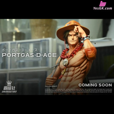 One Piece Whitebeard Pirates Portgas D Ace pop GK Statue - Domination Studio [Pre-Order] One Piece