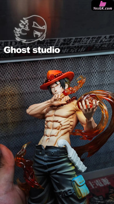 One Piece Whitebeard Pirates Series #2 Fire Fist Ace GK Statue - Ghost Studio [Pre-Order] One Piece