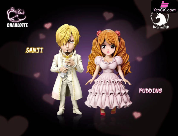One Piece Whole Cake Island Arc Big Mom Pirates 022 023 Wedding Couple GK Statue - MDS Studio [Pre-Order] Deposit