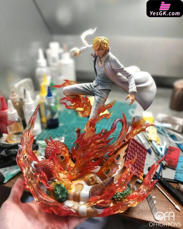 One Piece Whole Cake Island Arc Vinsmoke Sanji pop GK Statue - SQ Studio [Pre-Order] One Piece