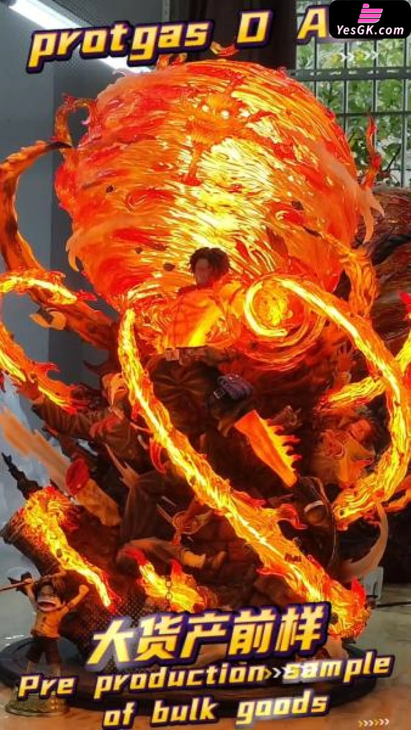 One Piece Will of Fire Portcas D. Ace 1/6 GK Statue - Monkey.D Studio [In-Stock] - One Piece