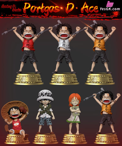 One Piece Will of Fire Portcas D. Ace 1/6 GK Statue - Monkey.D Studio [In-Stock] - Full Payment / Childhood Ace(Only