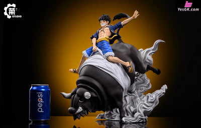 One Piece World#5 Bull Riding Luffy Statue - Cai Studio [Pre-Order]