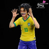 One Piece The World Cup Of The Three Brothers Straw Hat - Neymar Ace Resin Statue M.h.t Studio