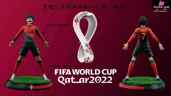 One Piece The Three Straw Hat Brothers-World Cup Chapter Resin Statue - M.h.t Studio [Pre-Order]