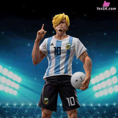 One Piece World Cup Sanji Cos Messi Statue - 712N Studio [In Stock]