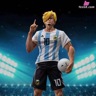 One Piece World Cup Sanji Cos Messi Statue - 712N Studio [In Stock]