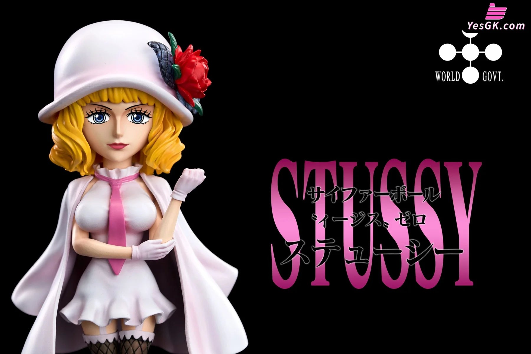 One Piece World Government CP0 7th Stussy GK Statue - A+ Studio One Piece World Government CP0 7th Stussy GK Statue - A+ Studio