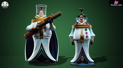 One Piece World Nobles #1 Donquixote Mjosgard & Saint Jalmack Resin Statue - Clone Studio