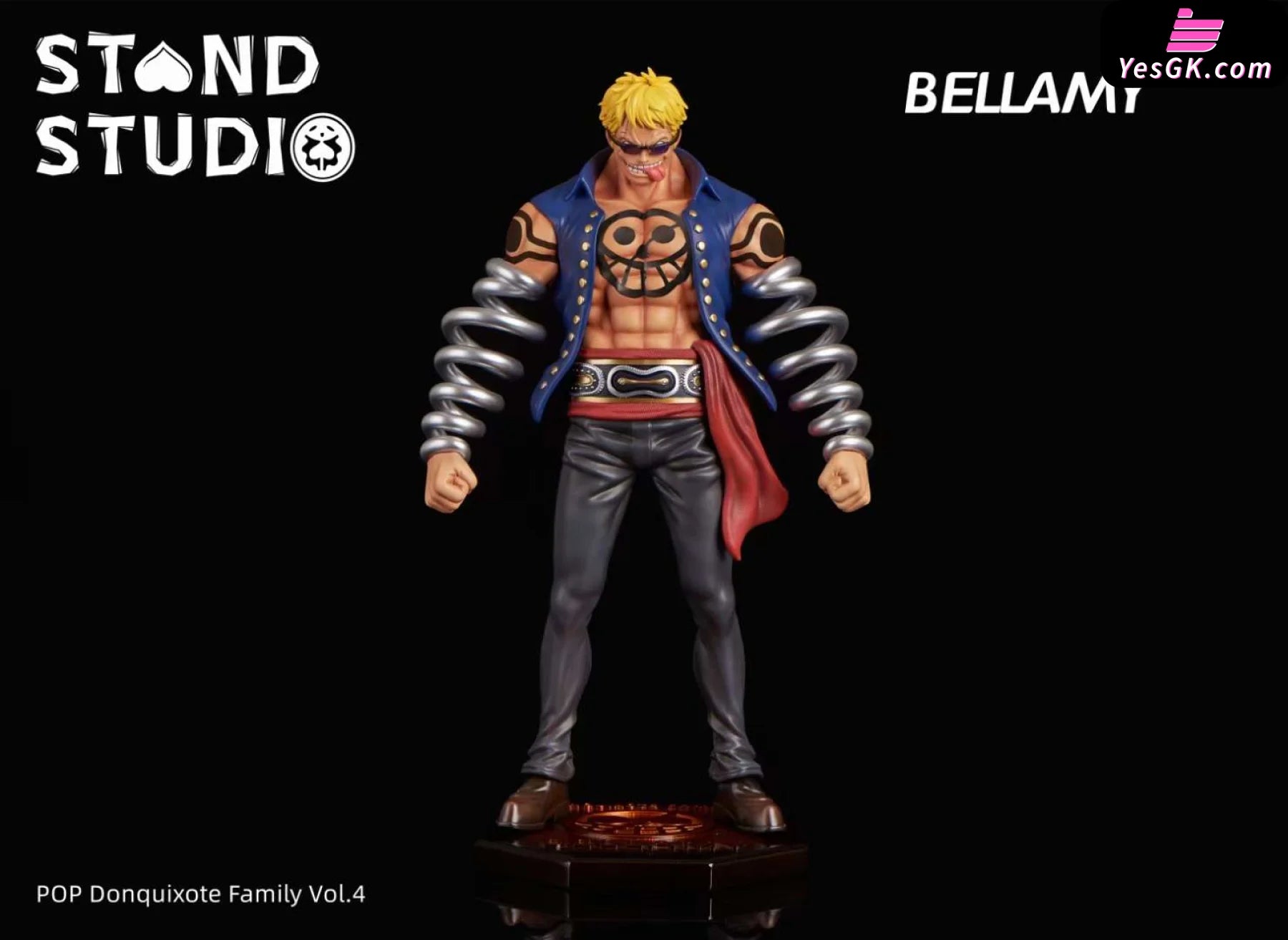 One Piece Xiao Tang Family Complement #4 Bellamy Statue - Stand Studio [Pre-Order]