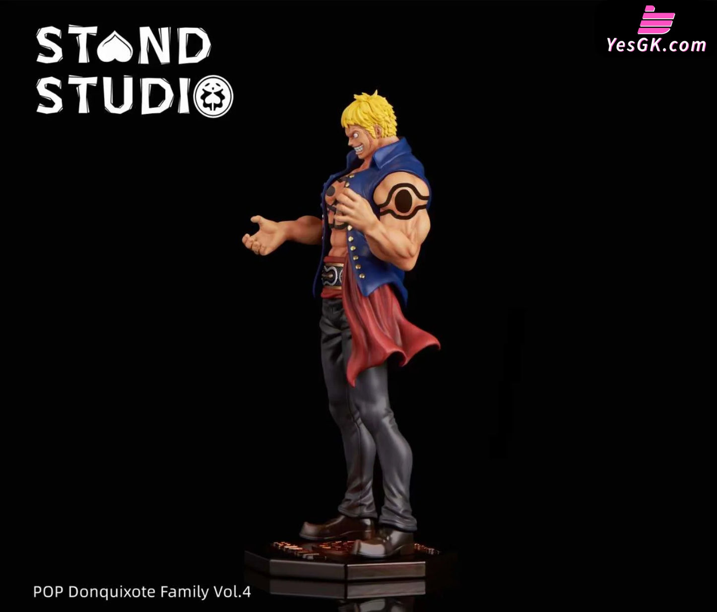 One Piece Xiao Tang Family Complement #4 Bellamy Statue - Stand Studio [Pre-Order]