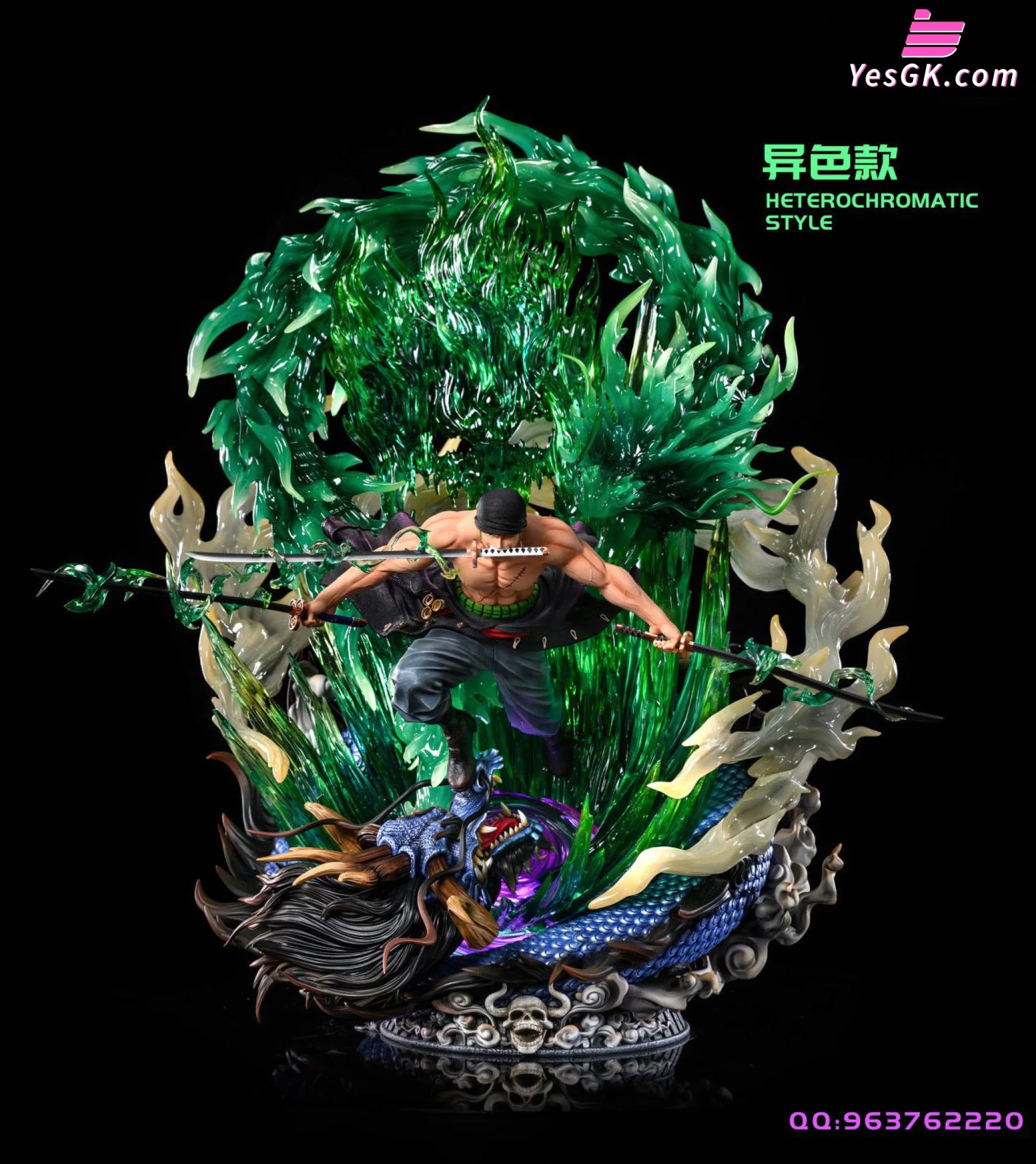 One Piece Yama Zoro Resin Statue - ZZDD Studio – YesGK One Piece Yama Zoro Resin Statue - ZZDD Studio – YesGK
