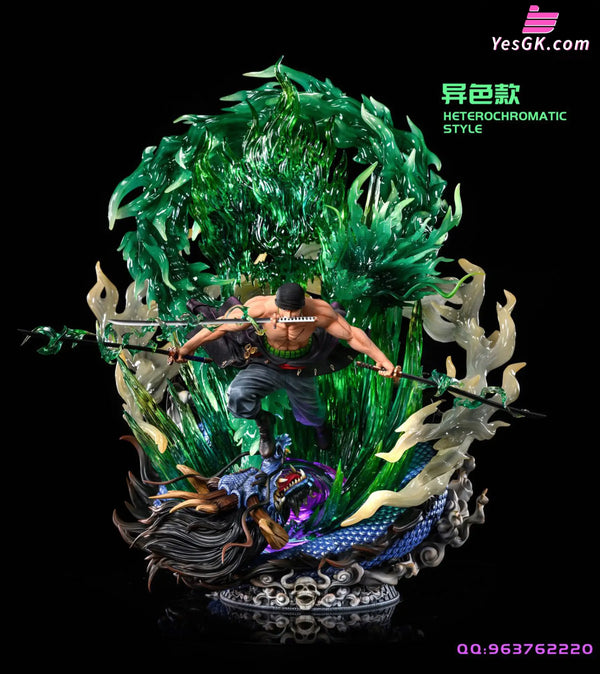 One Piece Yama Zoro Resin Statue - ZZDD Studio [Pre-Order Closed] Full Payment / Heterochromatic style One Piece