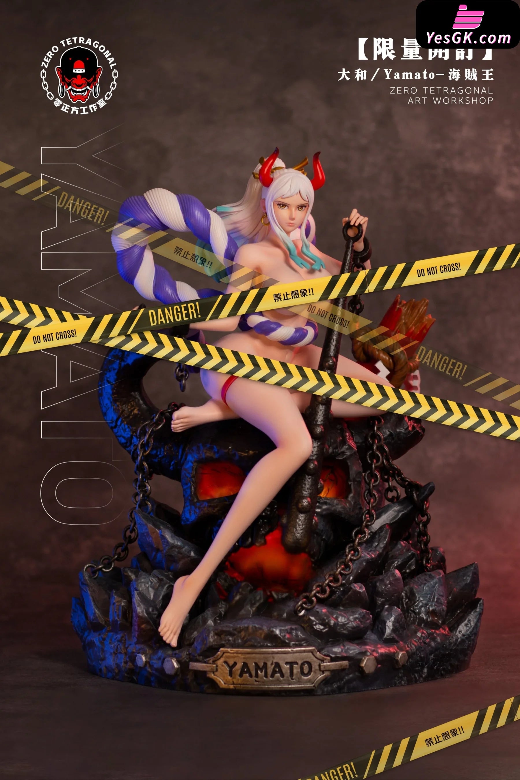 One Piece Yamato Resin Statue - Zero Tetragonal Studio [In-Stock] – YesGK