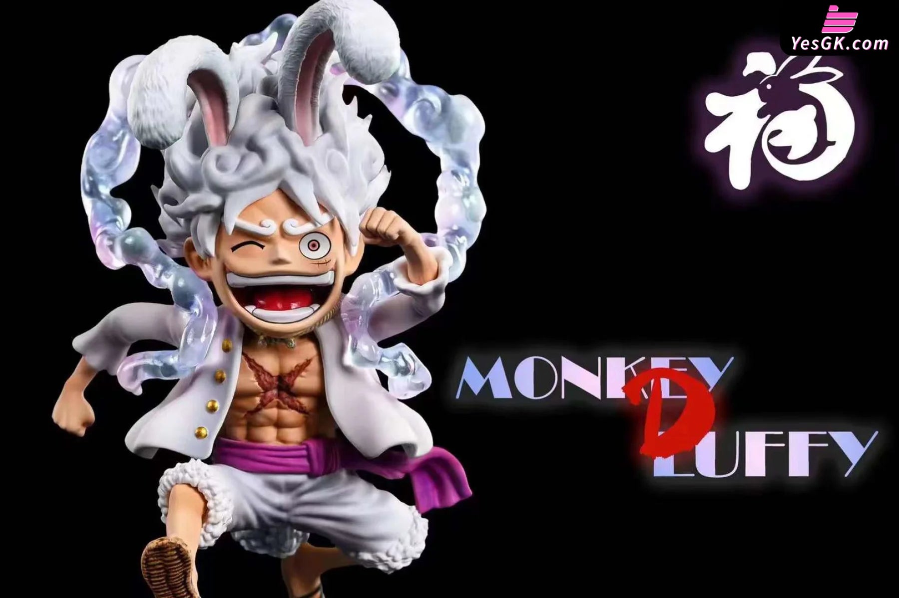 One Piece Year Of The Rabbit Limited Edition Nika Luffy Statue - A+ Yan Jiu Suo Studio [Pre-Order]