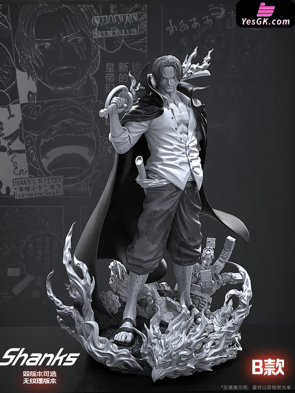 One Piece Yonko 2.0 Red-Haired Shanks Resin Statue - Lx Studio [Pre-Order] Deposit / B