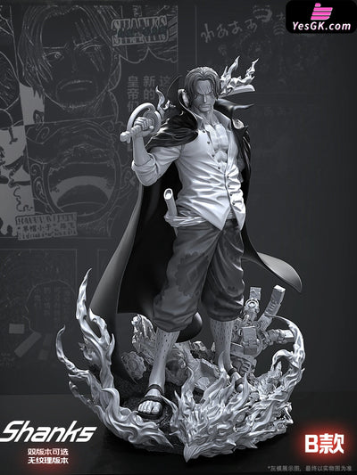 One Piece Yonko 2.0 Red-Haired Shanks Resin Statue - Lx Studio [Pre-Order] Deposit / B