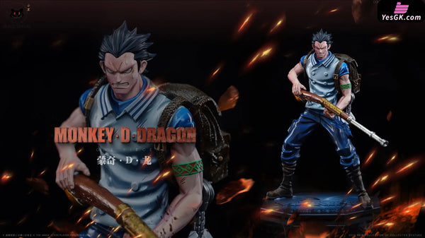 One Piece Youth Monkey D. Dragon GK Statue - Black Studio [Pre-Order Closed] - Full Payment - One Piece
