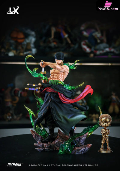 One Piece Zoro 2.0 Resin Statue - Lx Studio [Pre - Order] Deposit / Transparent Effects