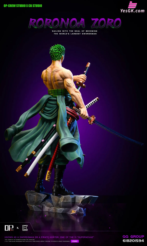 One Piece Zoro GK Statue - OP-Crew Studio & Cousin Brother Studio [In-Stock] - Full Payment - One Piece