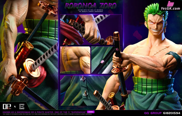 One Piece Zoro GK Statue - OP-Crew Studio & Cousin Brother Studio [In-Stock] - Full Payment - One Piece