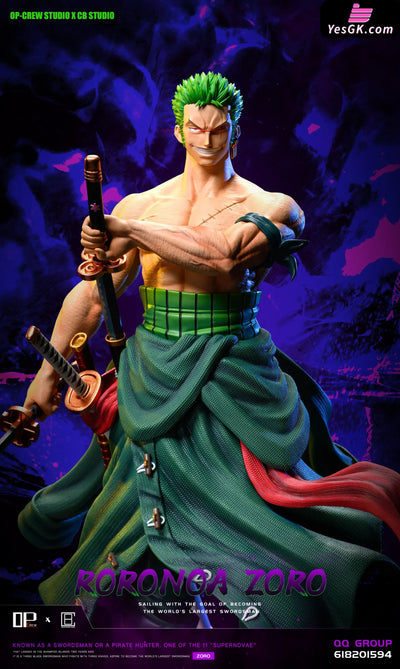 One Piece Zoro GK Statue - OP-Crew Studio & Cousin Brother Studio [In-Stock] - Full Payment - One Piece